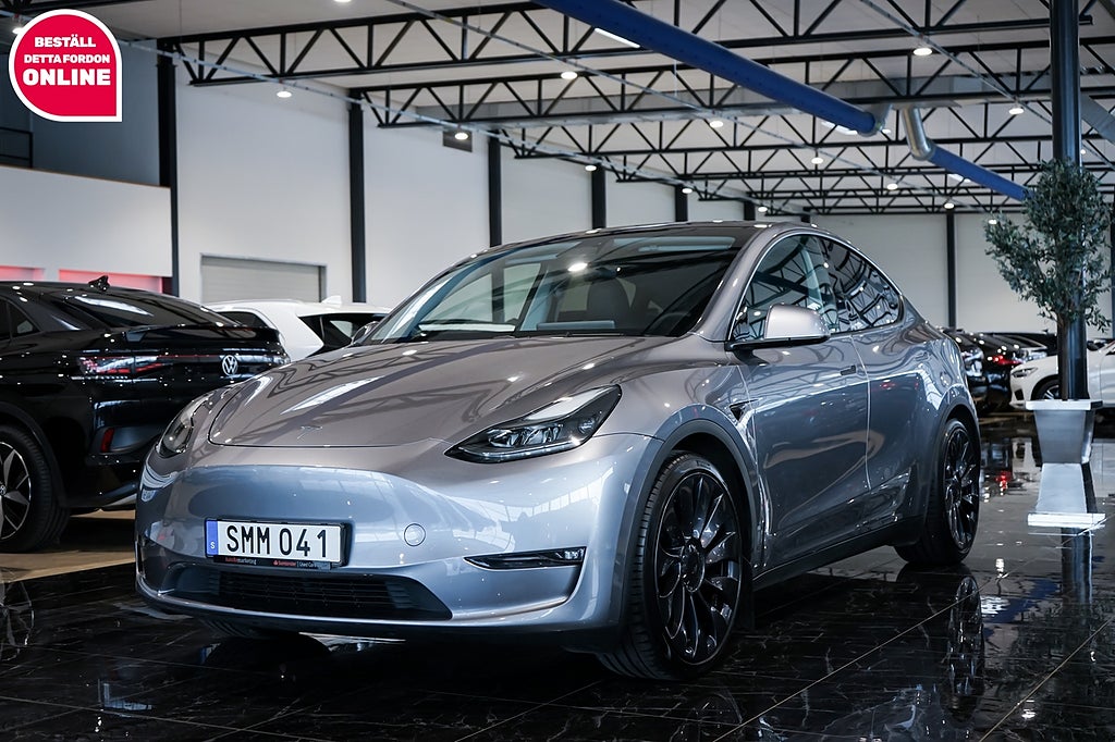 Tesla Model Y Performance 534hk Dragkrok Kamera Glastak 