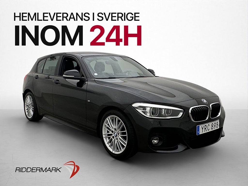 BMW 118I 136hk M Sport Skinn P-Sensorer Farthållare