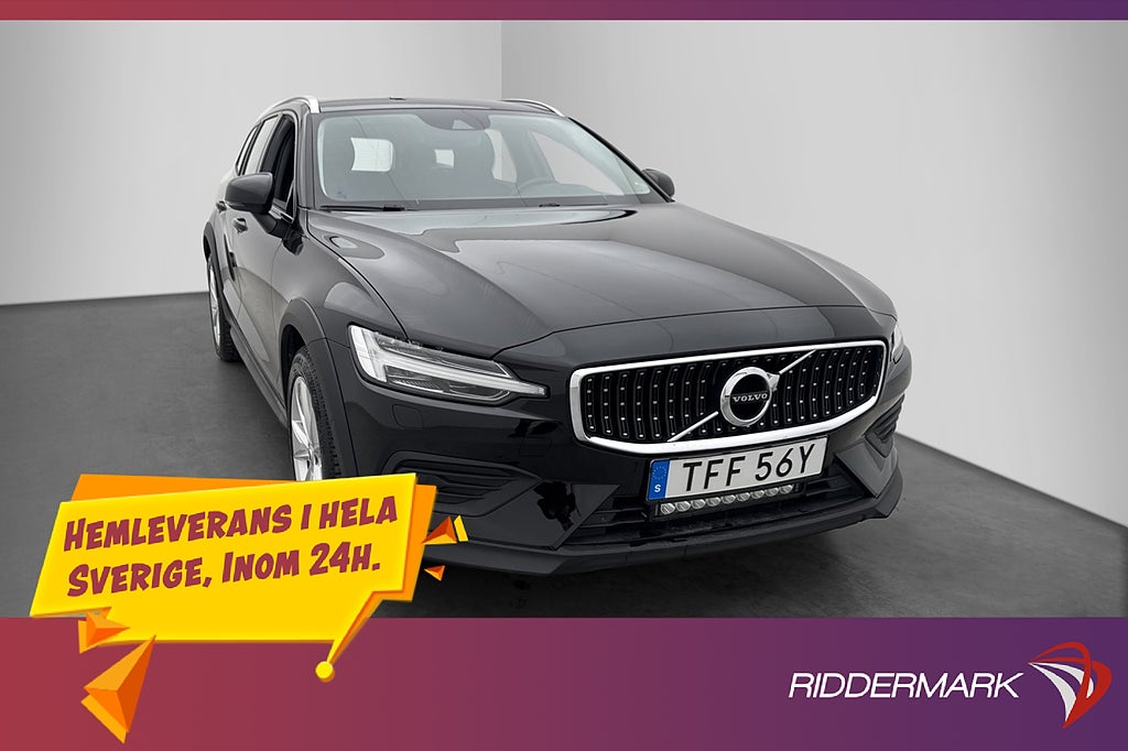 Volvo V60 Cross Country B4 AWD Värmare Kamera Ledramp Navi