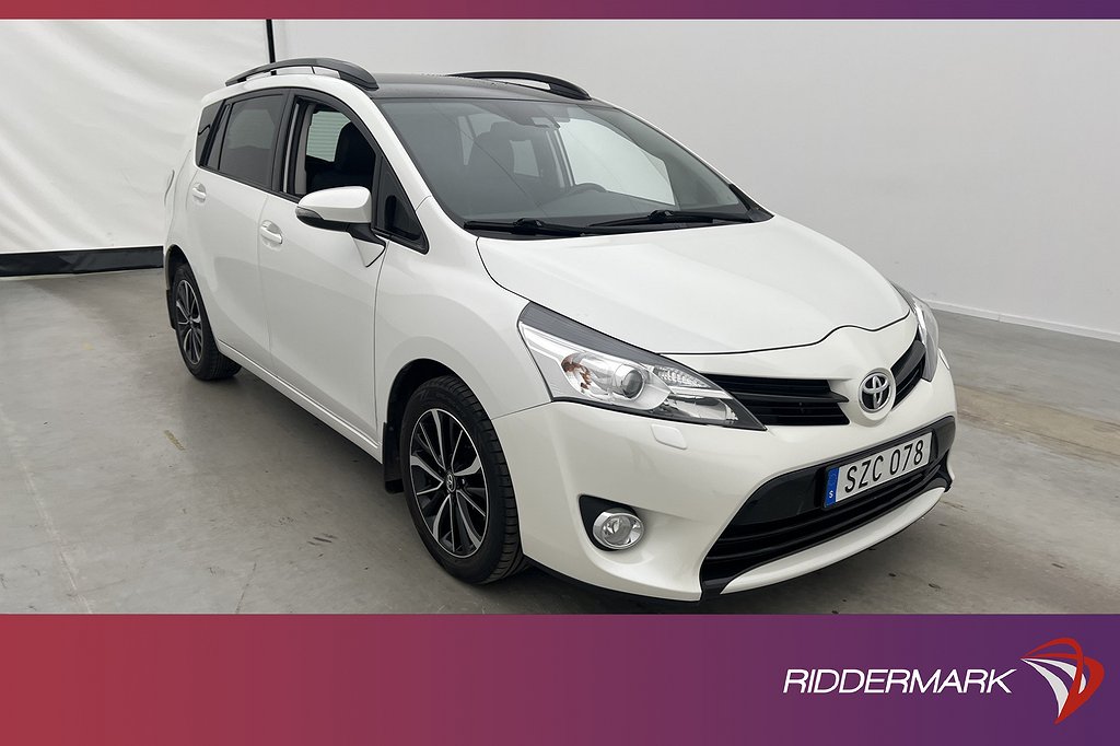 Toyota Verso 147hk Intense 7-sits M&K-Värmare Kamera Navi