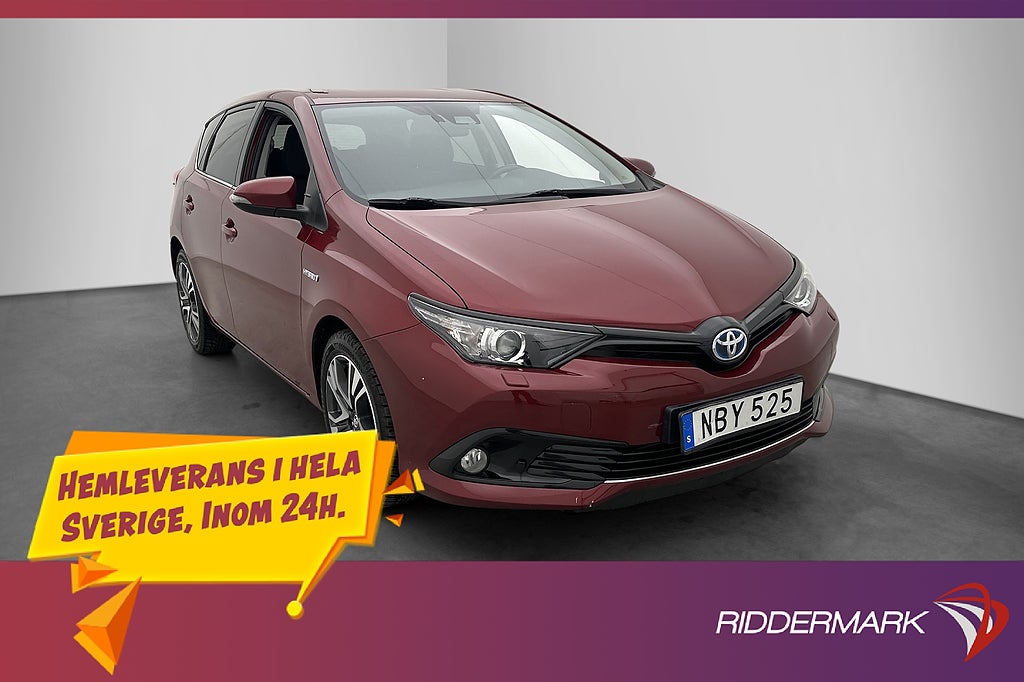 Toyota Auris Hybrid 136hk Comfort M&K Värmare  Kamera