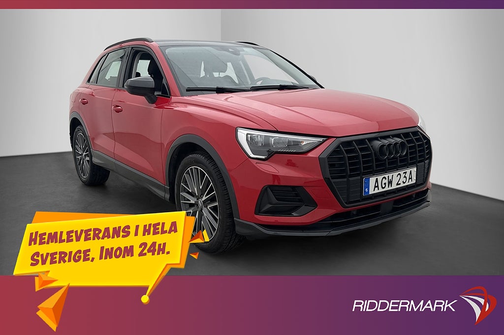 Audi Q3 35 TDI 150hk Proline Advance Värmare Cockpit CarPlay
