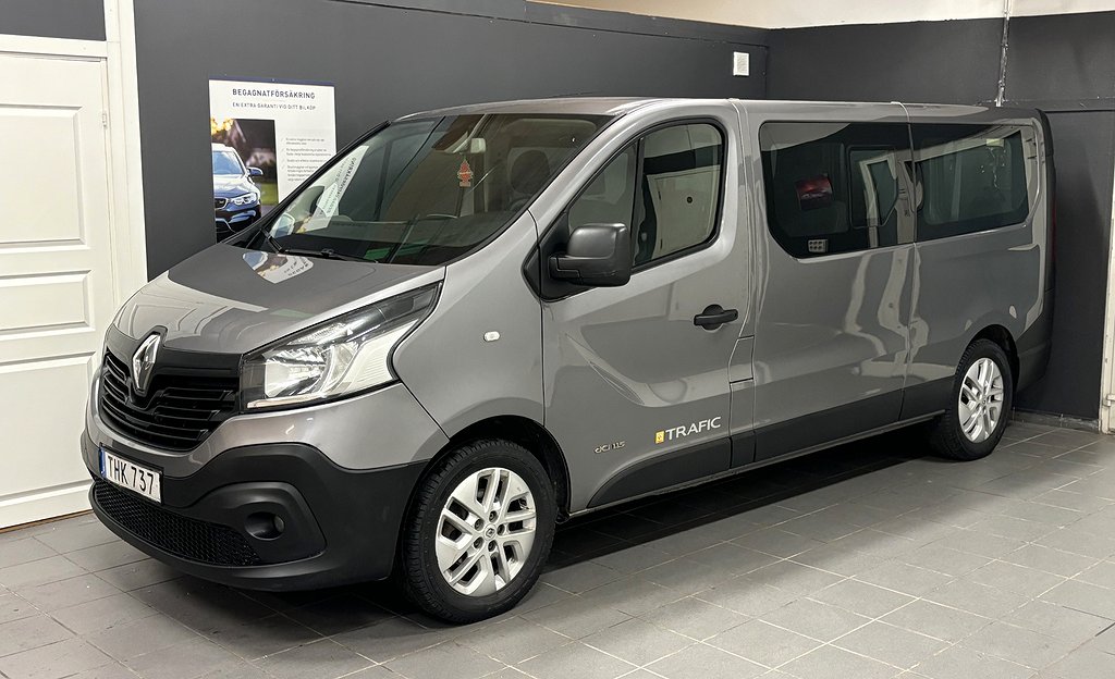 Renault trafic Kombi 2.7t 1.6 dCi 9 sits Nybesiktigad |115hk