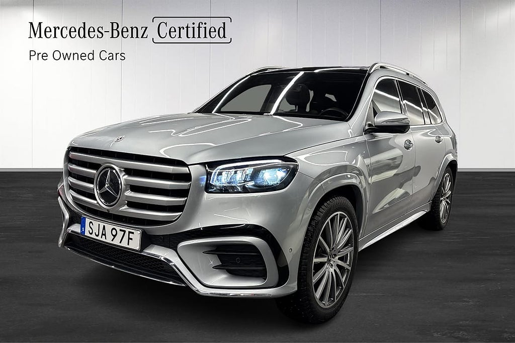 Mercedes-Benz GLS 450 d 4MATIC AMG Ultimate BURMESTER MOMS 7-sits Drag