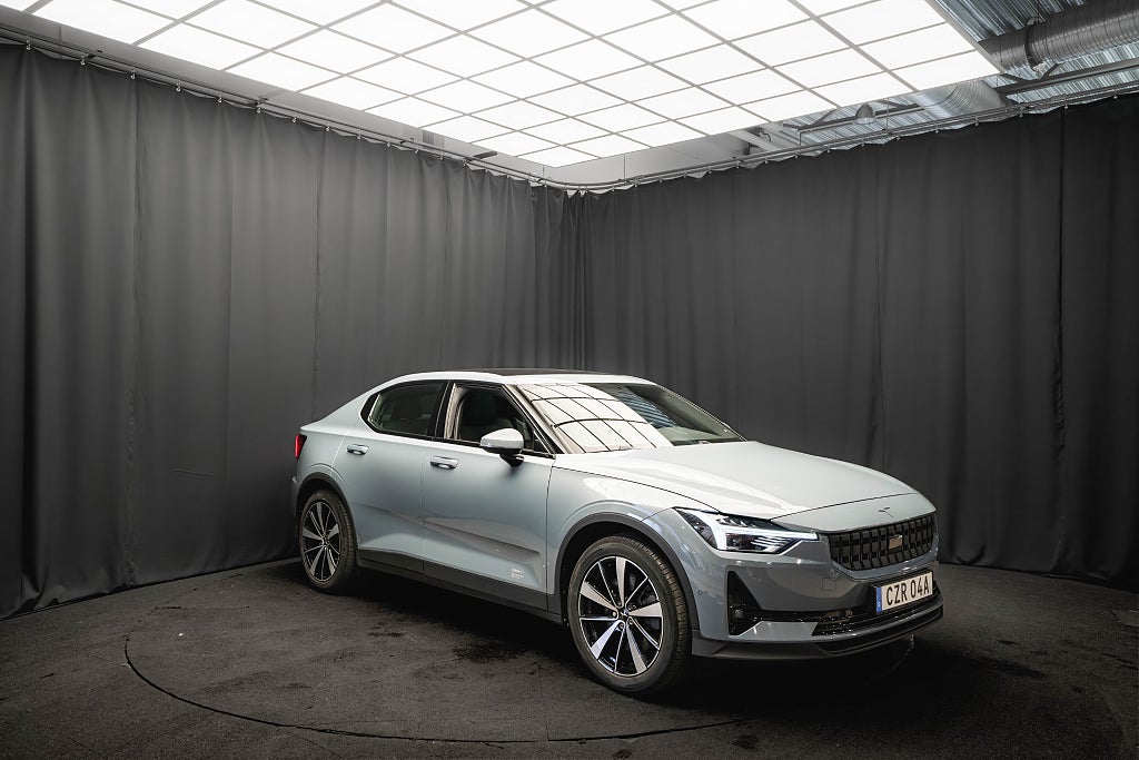 Polestar 2 Long Range PLUS PILOT PANO DRAG 360° H/K 1-ÄGARE MOMS
