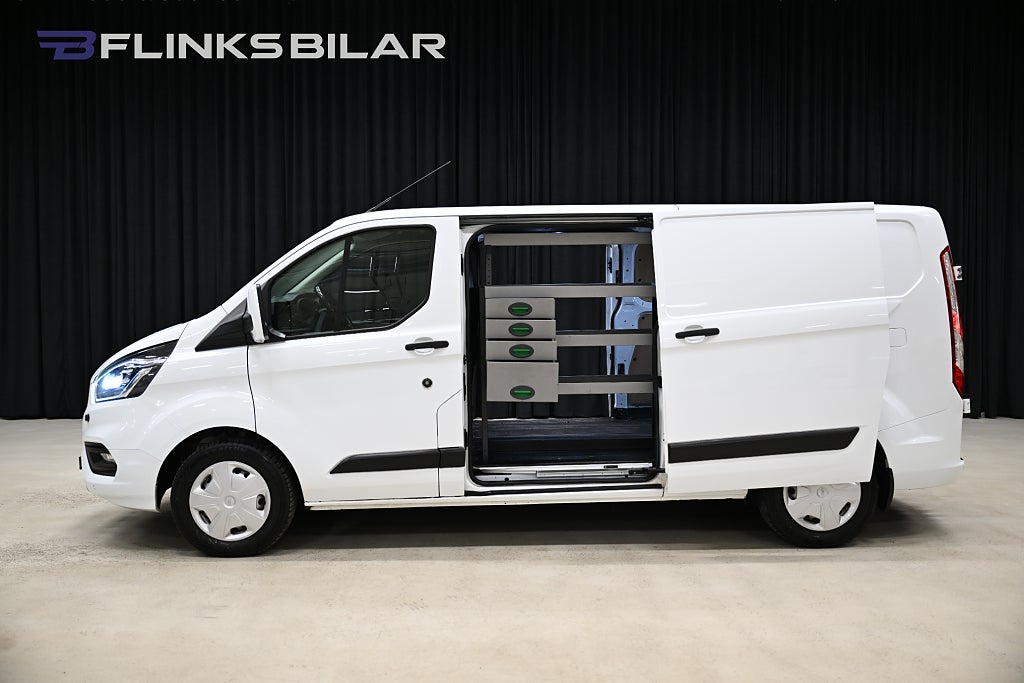 Ford transit Custom 130HK L2|Automat|Dubbeldörr|Dubbeldörr|NyKamrem