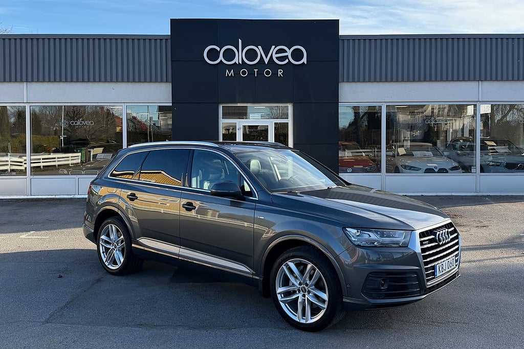 Audi Q7 3.0 TDI Quattro 272 hk Automat - S-line, Luftfjädr...