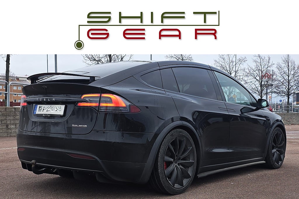 Tesla Model X PERFORMANCE LUDICROUS+ MAXTON 7sits MOMS 815hk