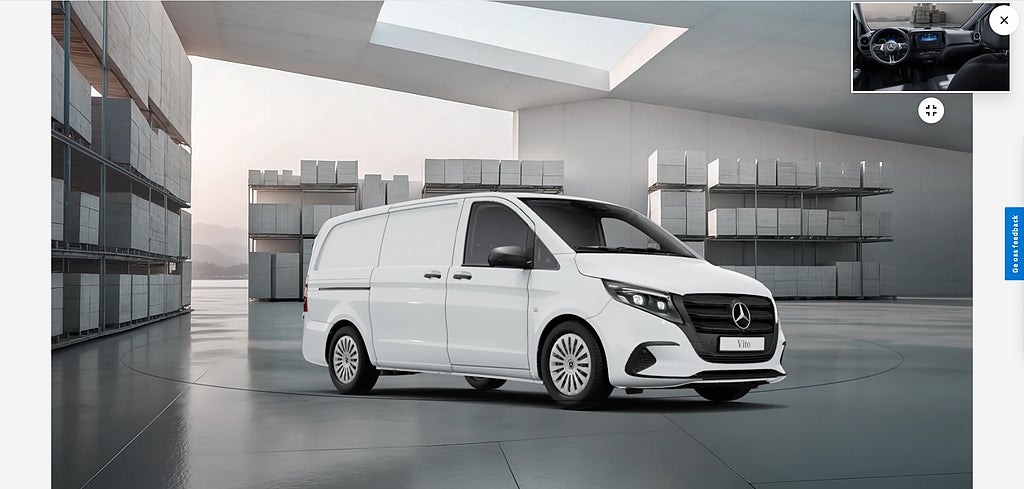 Mercedes-Benz Vito 116 CDI 4x4 Skåp Lång PRO