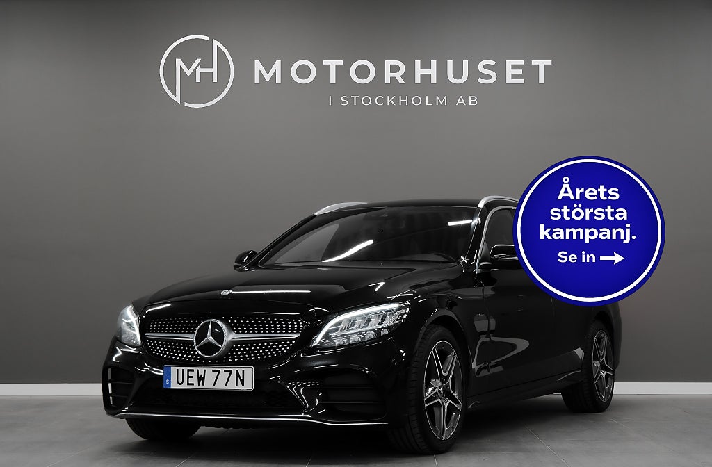 Mercedes-Benz C 200 T d 9G-Tronic Euro 6 LED Navi Kamera Drag Nyservad 