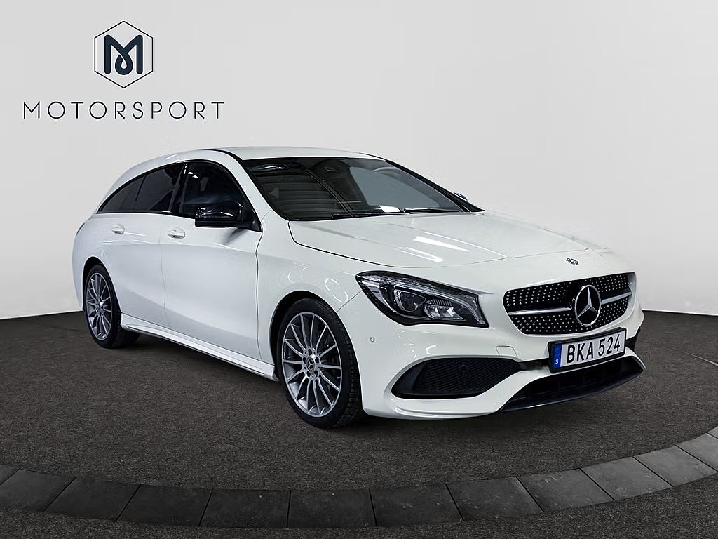 Mercedes-Benz CLA200 200 SB Aut AMG Line Dragkrok Värmare Night Package bild 2