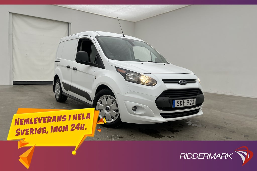 Ford Transit Connect 1.5TDCi Värmare B-Kamera 3-Sit V-Inredd