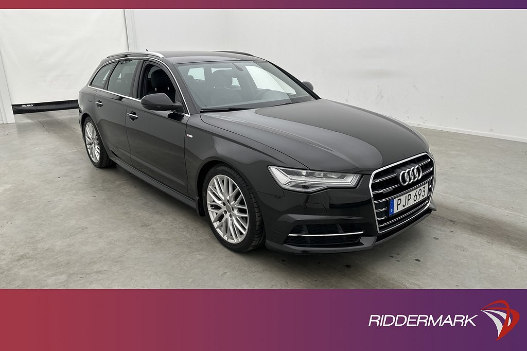 Audi A6 Avant TDI Q 190hk S-Line Värm 4-Zons Sensorer Drag