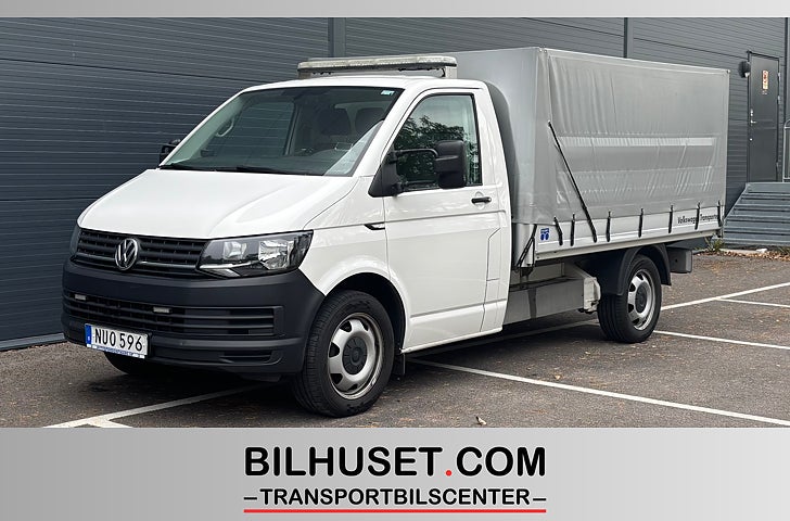 Volkswagen Transporter Chassi Cab T30 2.0 TDI BMT Flakbil Bkam Drag Moms Värm