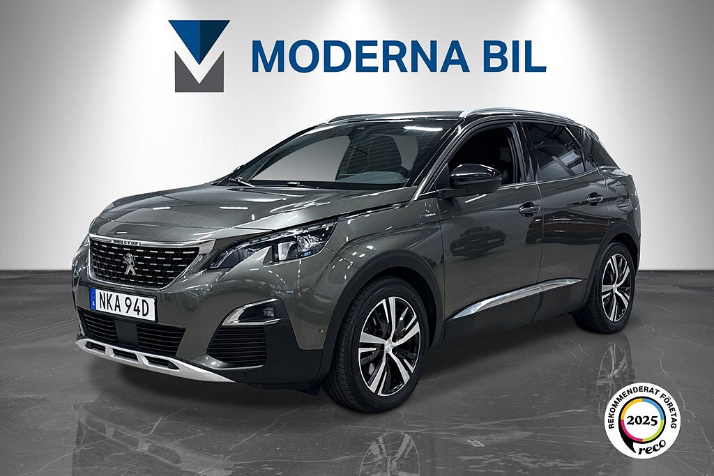 Peugeot 3008 GT HYBRID4 300hk EAT Moms Drag Adaptiv Cockpit Navi Eu6