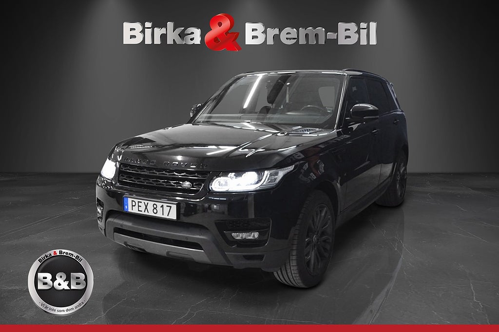 Land Rover Range Rover Sport 3.0 TDV6 4WD drag, pano, värmare, kamera 258hk