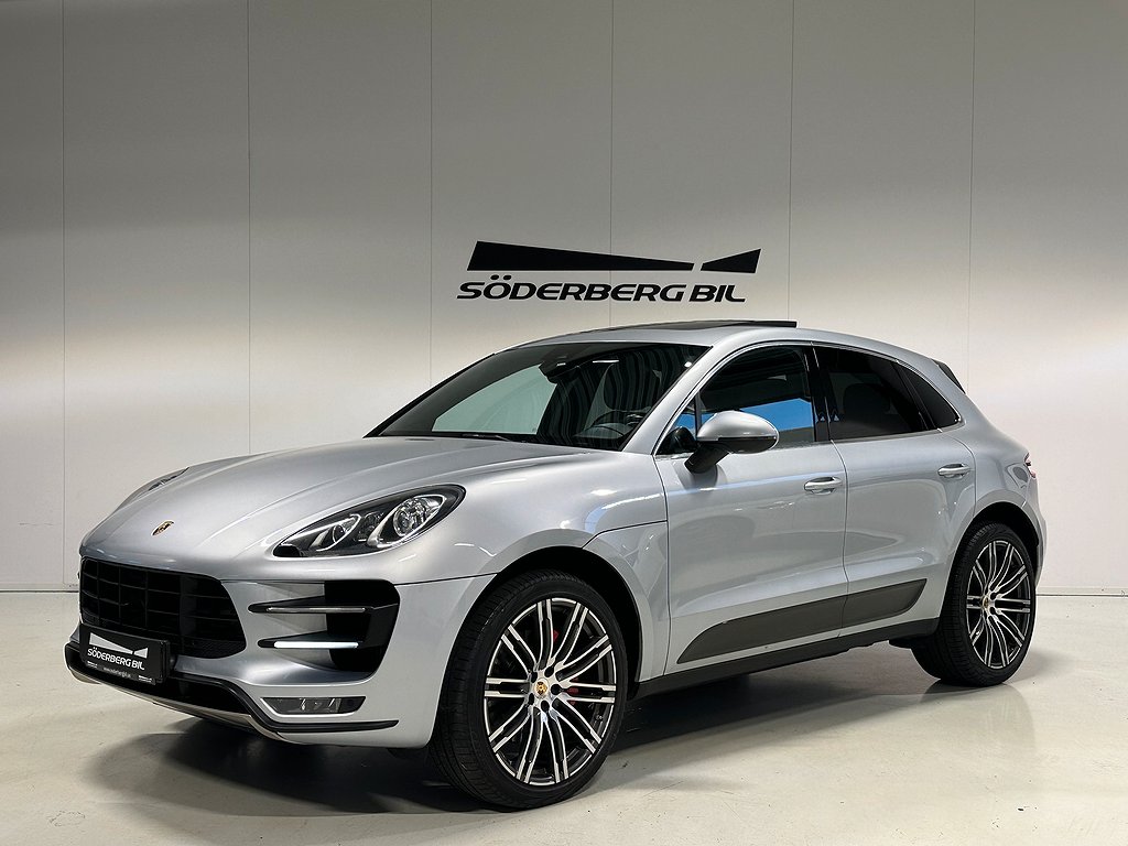 Porsche Macan Turbo PDK 400hk, Pano Luft Navi Drag *SE SPEC*