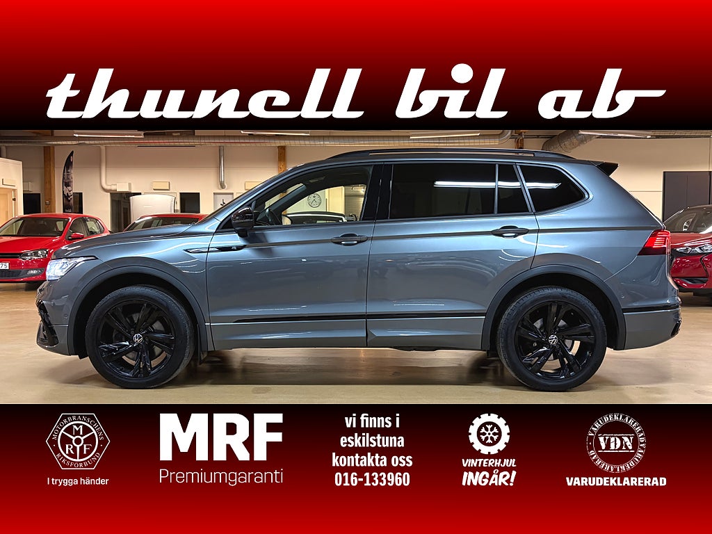 Volkswagen Tiguan Allspace 5-S 2.0 4M R-LINE DSG 200HK-VHJUL-DRAG-VÄRMARE