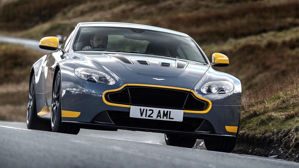 Nya Aston Martin V12 Vantage kan få en V12-motor med 650 hästkrafter. Foto: Aston Martin