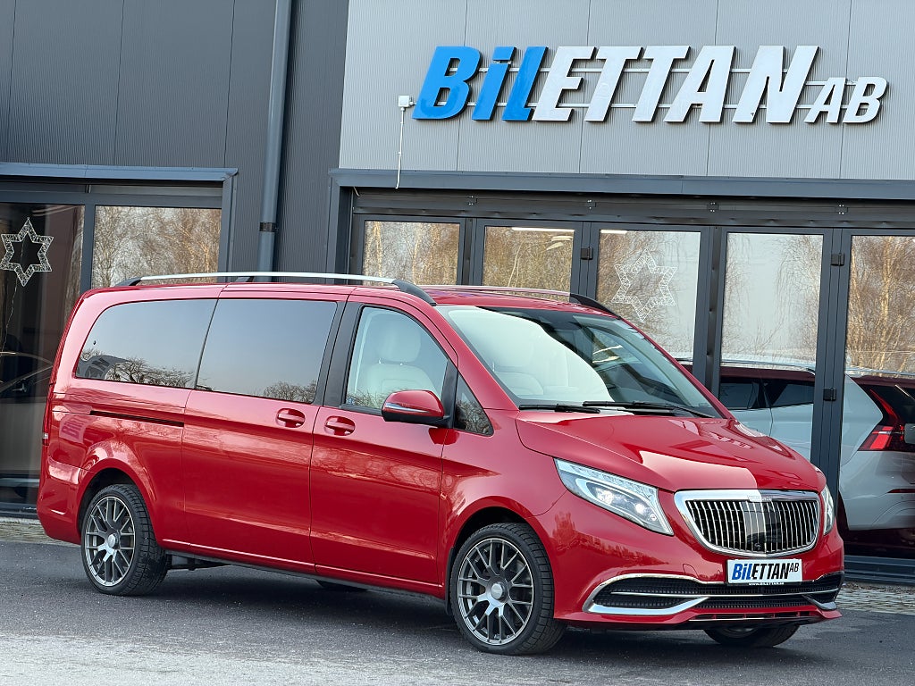 Mercedes-Benz V 250d 4MATIC Extra lång Plus Avantgarde|Burmester|Drag
