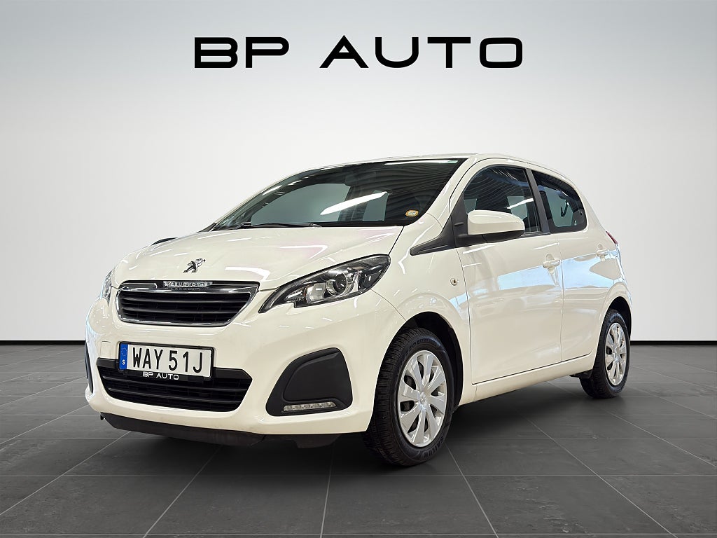 Peugeot 108 5-dörrar 1.0 VTi  Leasebar / Moms Nyservad 69hk
