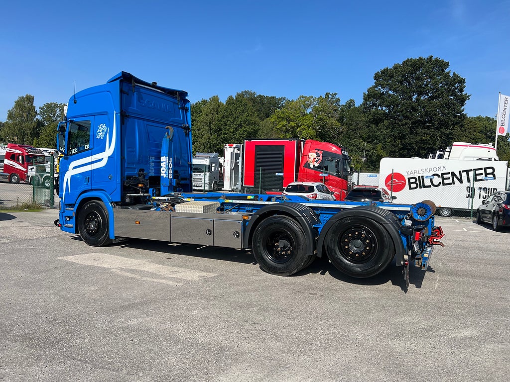 Scania R660 V8 6x2*4 Lastväxlare, ADR, Liftdumper, Euro 6