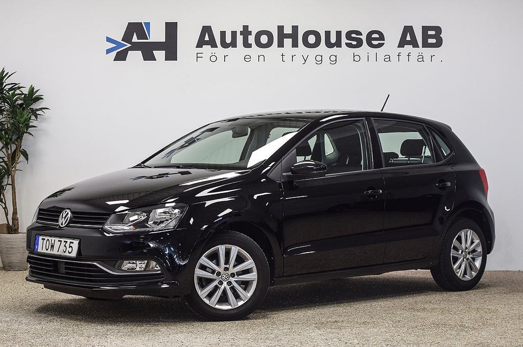 Volkswagen Polo 5-dörrar 1.2 TSI 90HK Nyservad Garanti