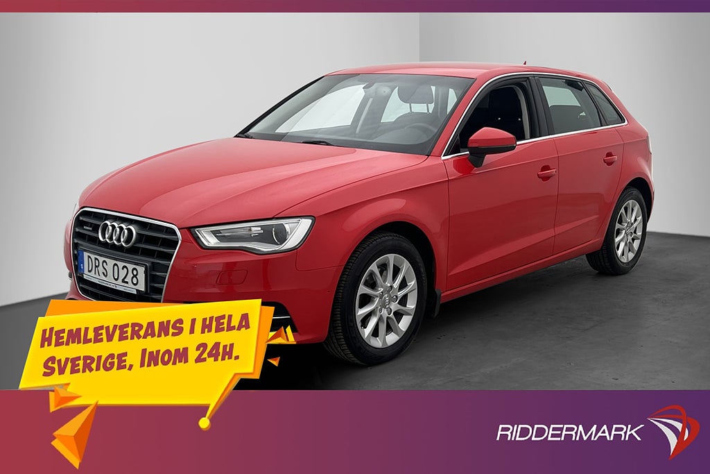 Audi A3 Sportback TDI Quattro 150hk Värmare Sensorer