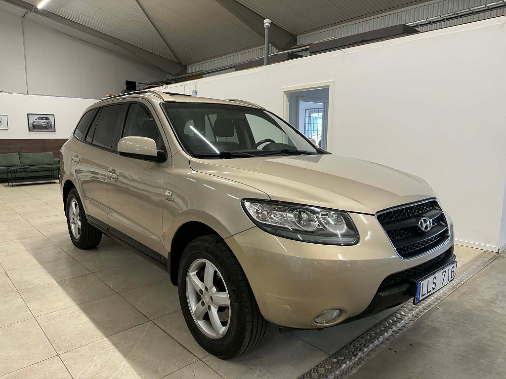 Hyundai Santa Fe 2.7 V6 4WD Dragkrok / 5646 MIL / Automat