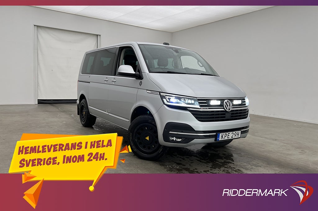 Volkswagen Multivan Highline 199hk 4M Cockpit Värm El-Dörrar