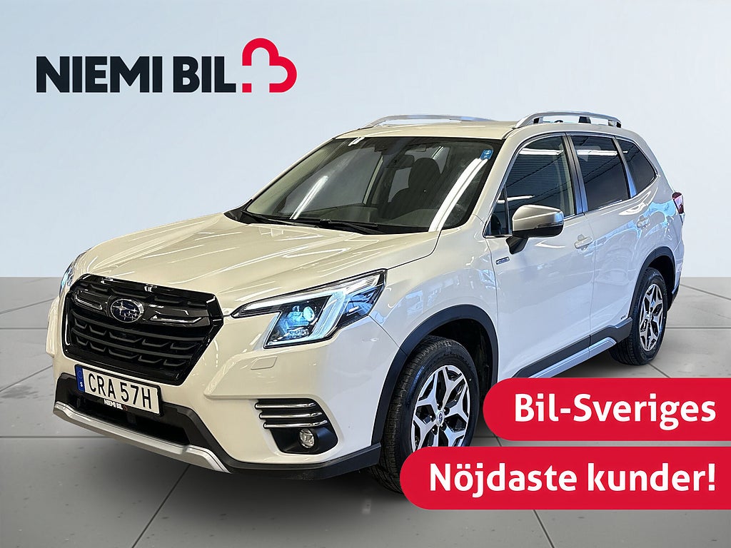 Subaru Forester e-Boxer XFuel Nybilsgaranti/Drag/MoK-värm/Kamera/SoV