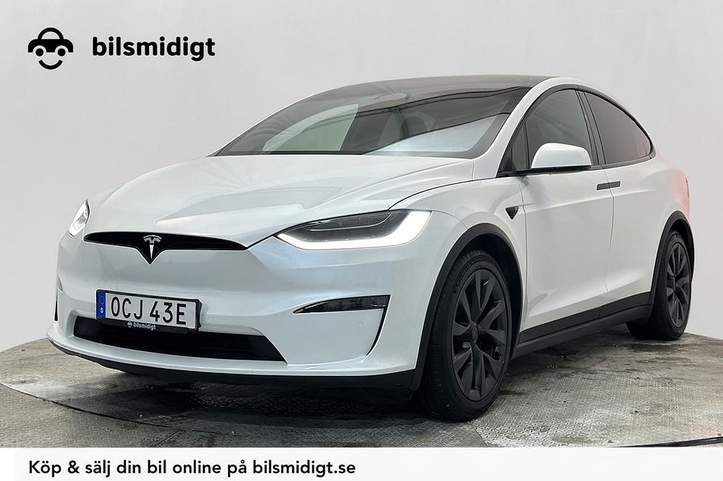 Tesla Model X Plaid DragStrip AP 6-sits Drag Leasbar 1020hk