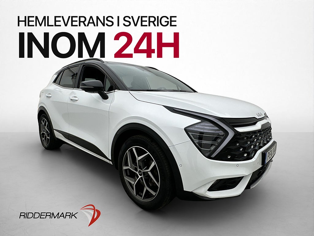 Kia Sportage PHEV 265hk GT-Line Pano H/K 360° CarPlay Skinn