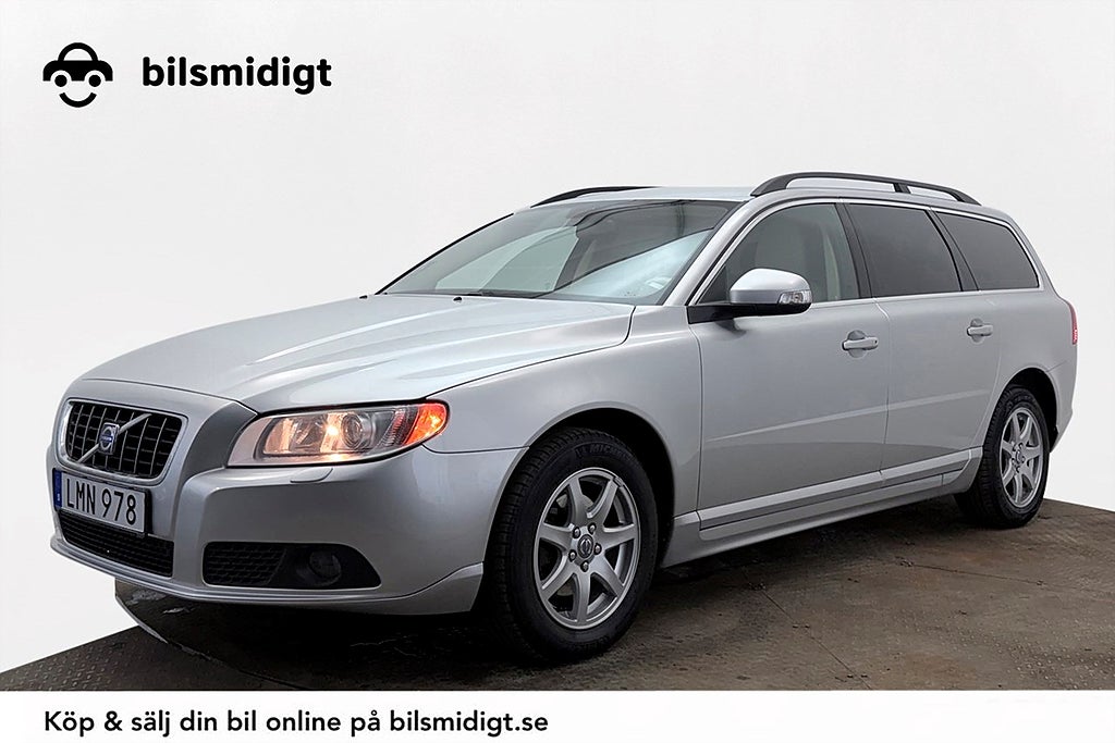 Volvo V70 2.4D Momentum Aut Delläder Värmare P-Sens MOMS 175hk