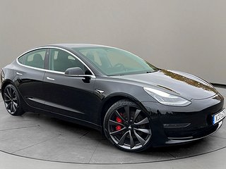 Tesla Model 3 SVENSKSÅLD Performance 513hk AWD 1-Ägare *MOMS