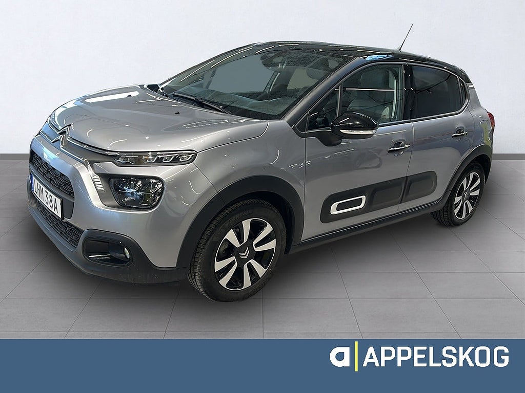 Citroën C3 Shine 1.2 PT 110 Automat |RÄNTA 3,99%|V-HJUL INGÅR|