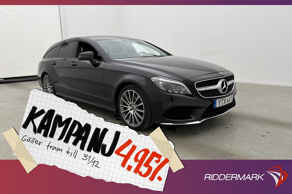 Mercedes-Benz CLS 350 d 4M SB AMG Värm H/ 4,95% Ränta