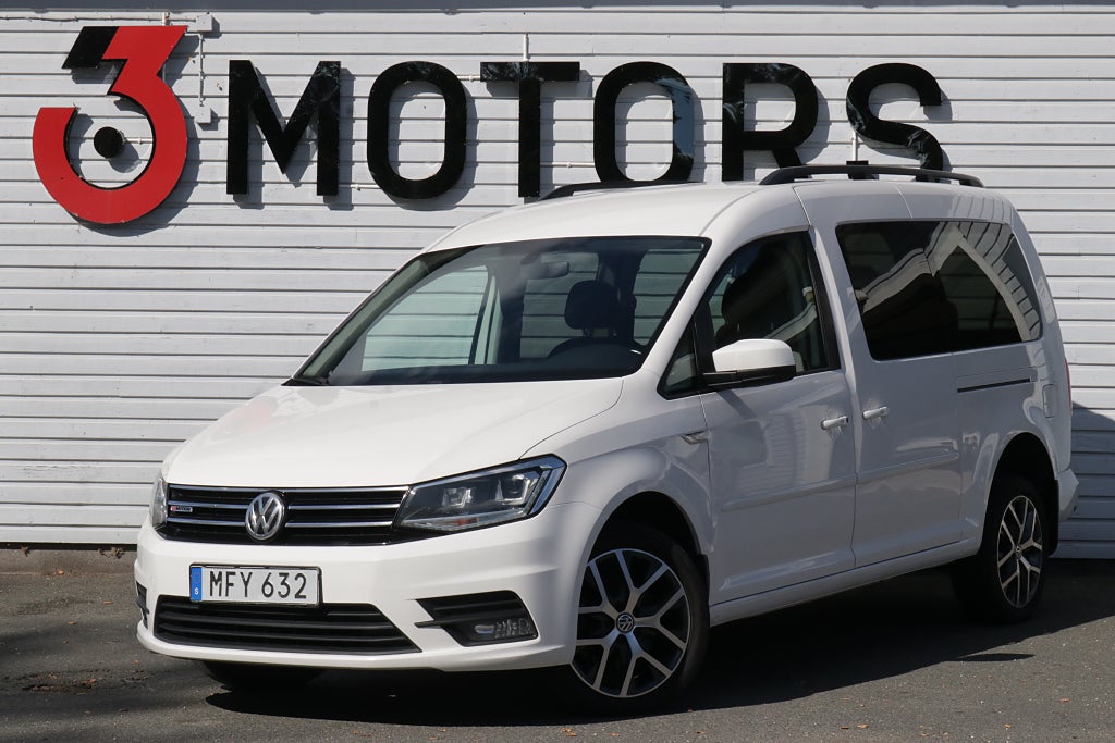 Volkswagen Caddy Maxi Life 7-Sits/150hk/TDI/4Motion/2 BRUKAR