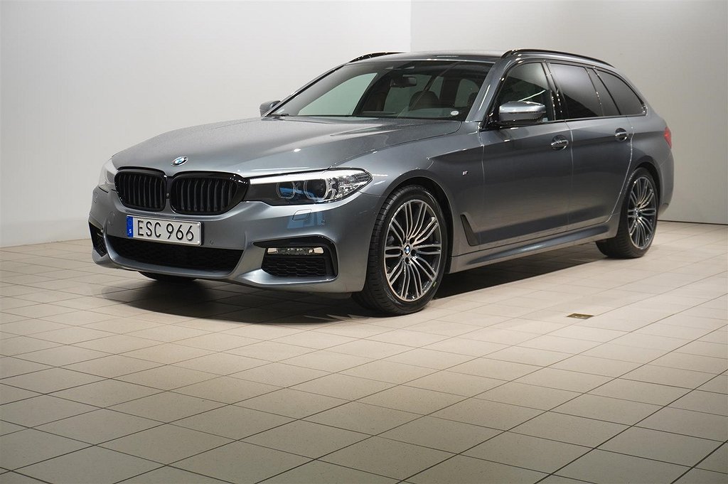 BMW 520 5-serie d Touring M Sport Värmare HiFi Navi Pa+