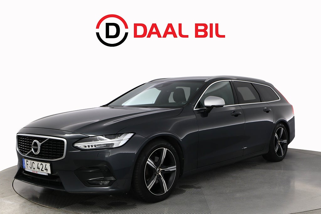 Volvo V90 D3 150HK R-DESIGN DRAG B-KAM HUD NAVI HIGH PERFORMANCE