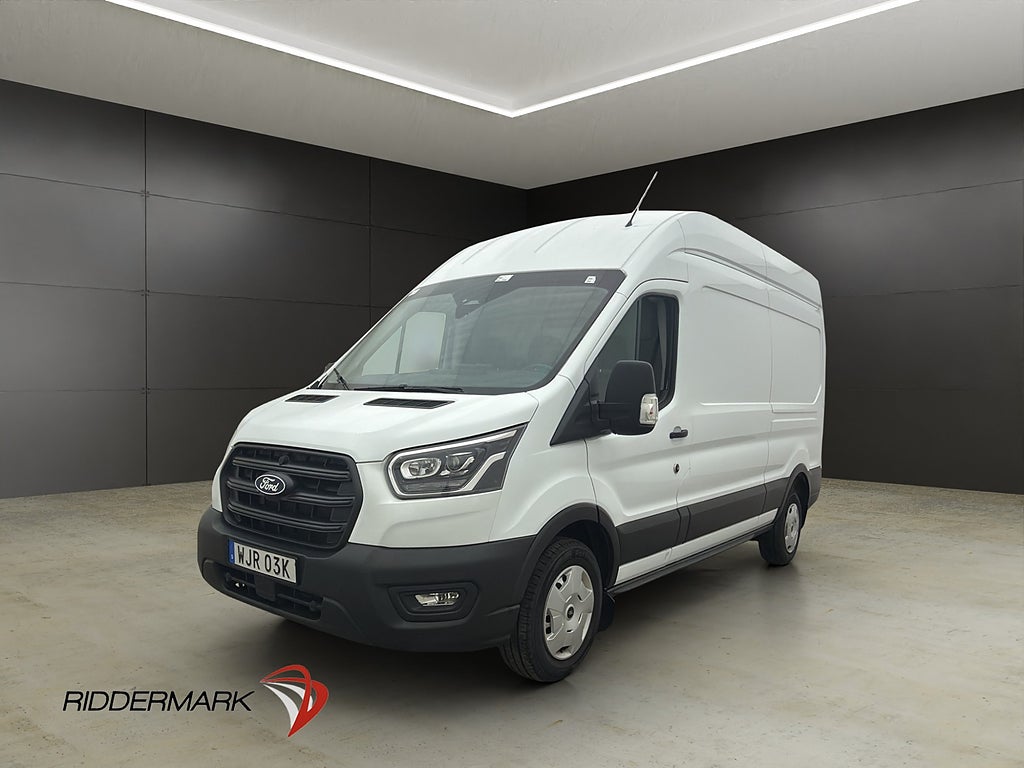 Ford transit 350 L3H3 Cockpit Värm Drag Kamera CARPLAY Moms