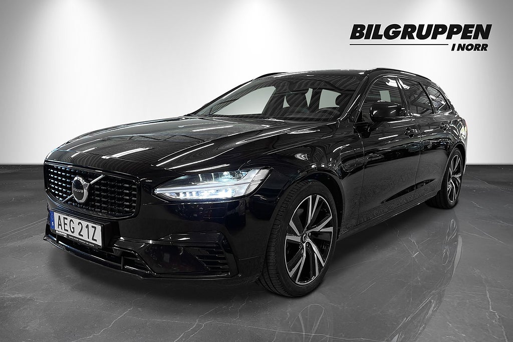 Volvo V90 Recharge T6 AWD R-Design 3,95% (V-hjul, H/K)