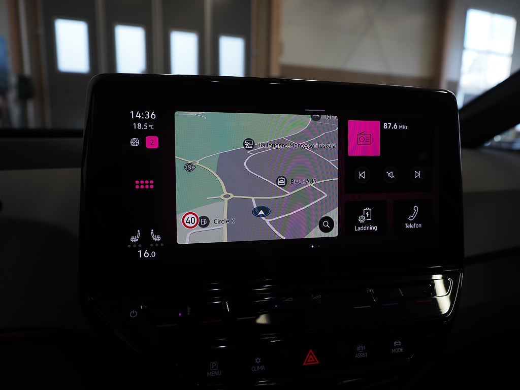 Volkswagen ID.3 Pro Performance Life 204hk Kamera Navigation Värmepump 2023