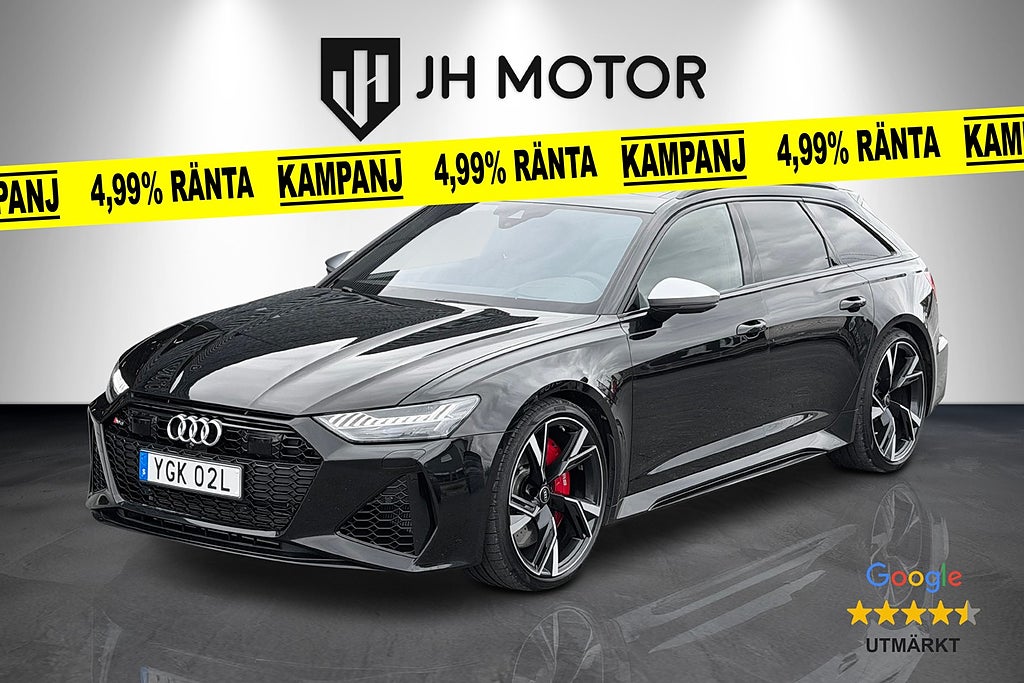 Audi RS6  Avant 4.0 V8 TFSI Quattro 600hk Alpinpaket
