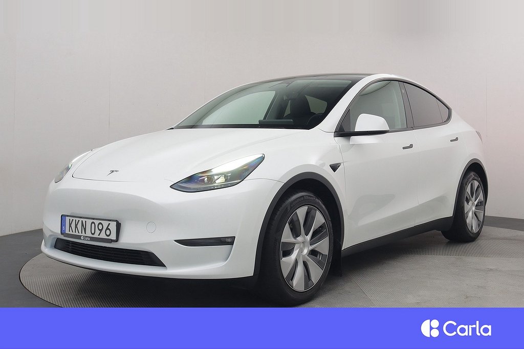 Tesla Model Y Long Range AWD Autopilot Pano Acc Boost V-hjul