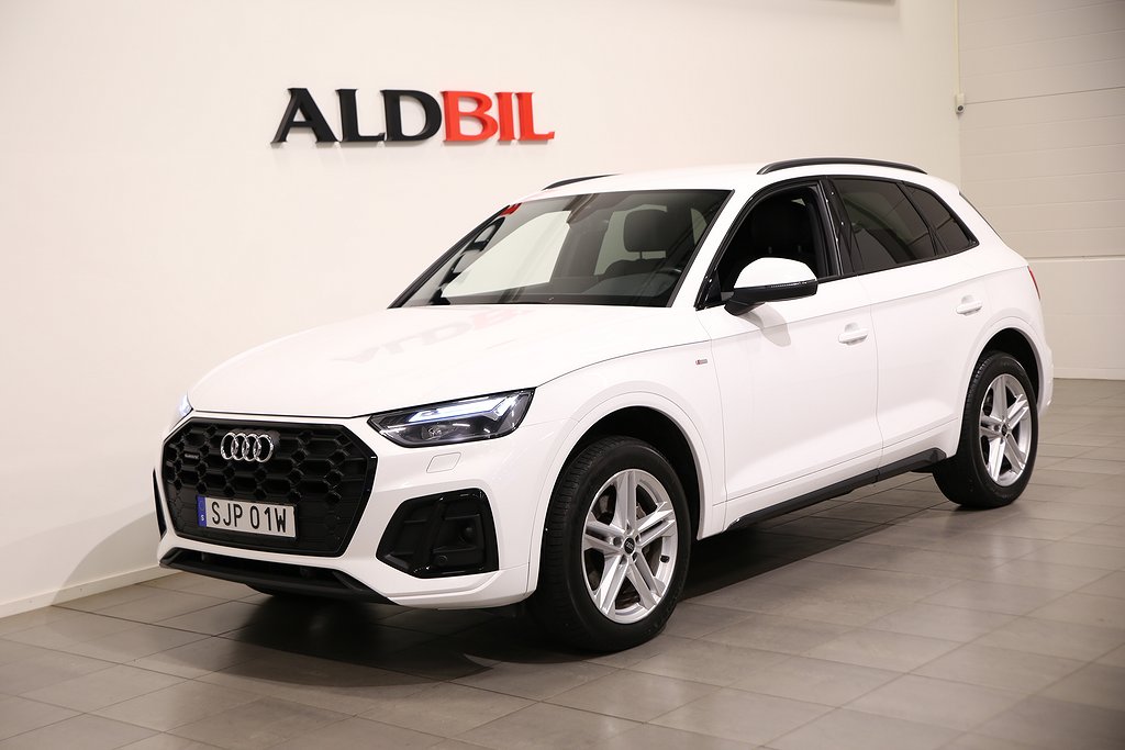 Audi Q5 TDI 204hk quattro S Line S Tronic / Alpinpkt / Drag / Värmare