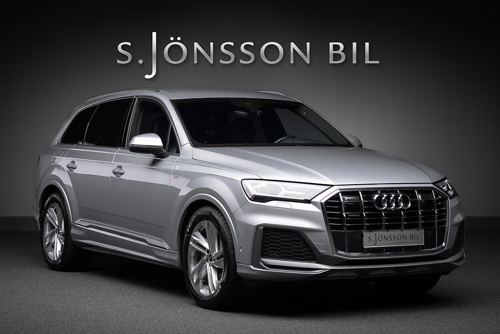 Audi Q7 45 TDI Quattro | S-line | 7-sits | Värmare