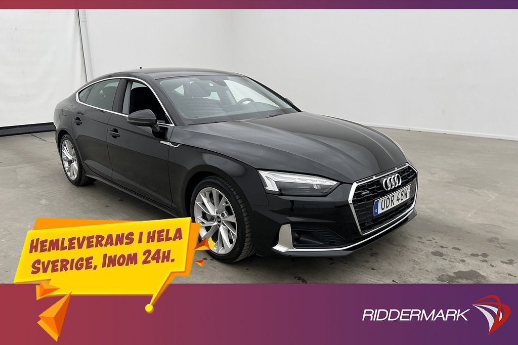 Audi A5 45 TFSI Quattro 265hk Comfort Kamera Drag MOMS