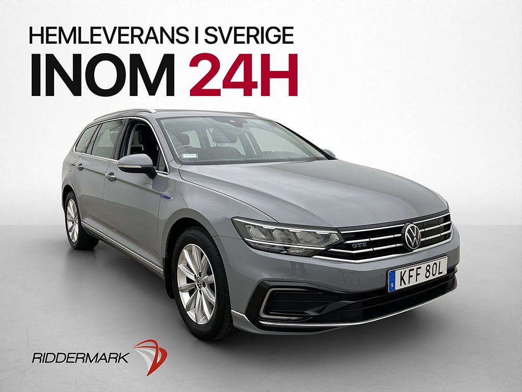 Volkswagen Passat GTE Plug-in Hybrid Cockpit Pano 360° Drag