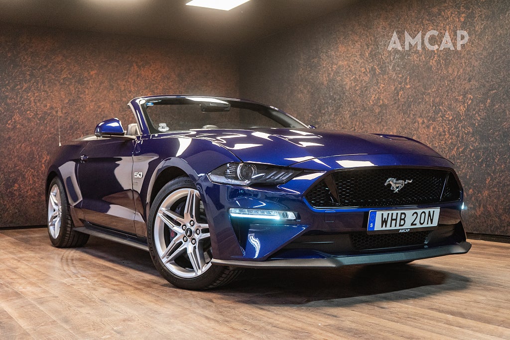 Ford Mustang GT Convertible 450hk | B&O | 55th | 3958kr/mån